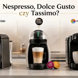 Jaki ekspres do kawy na kapsułki wybrać? Nespresso, Dolce Gusto i Tassimo prezentują swoje maszyny i kapsułki.