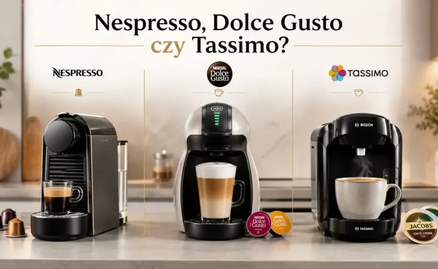 Jaki ekspres kapsułkowy wybrać? Nespresso, Dolce Gusto czy Tassimo